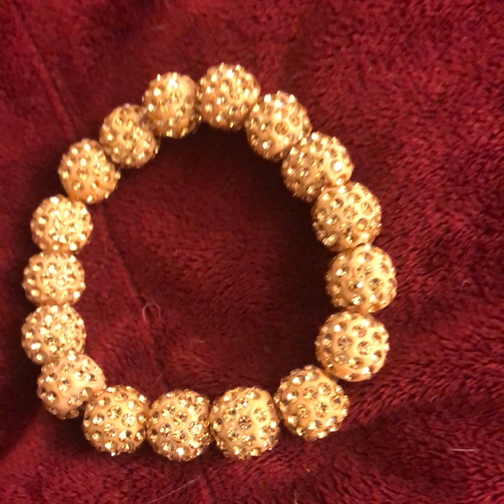 Beaded stretch bracelet
